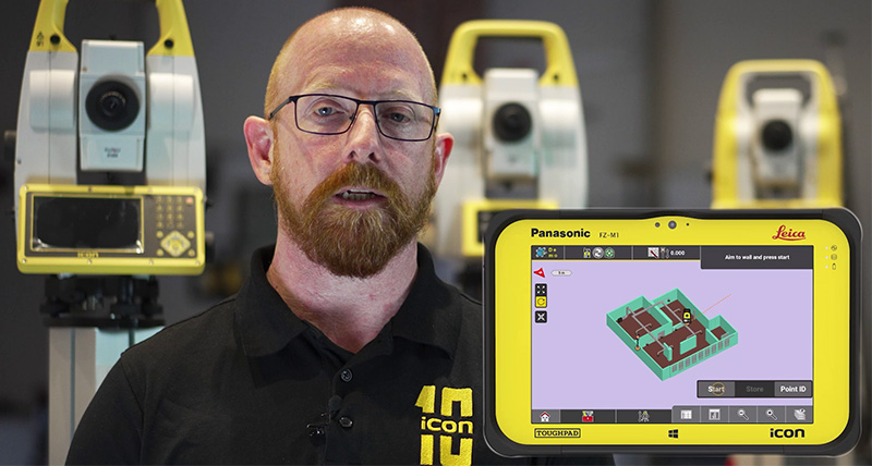 Leica iCON field v7.5 : Implantation altimétrique automatique